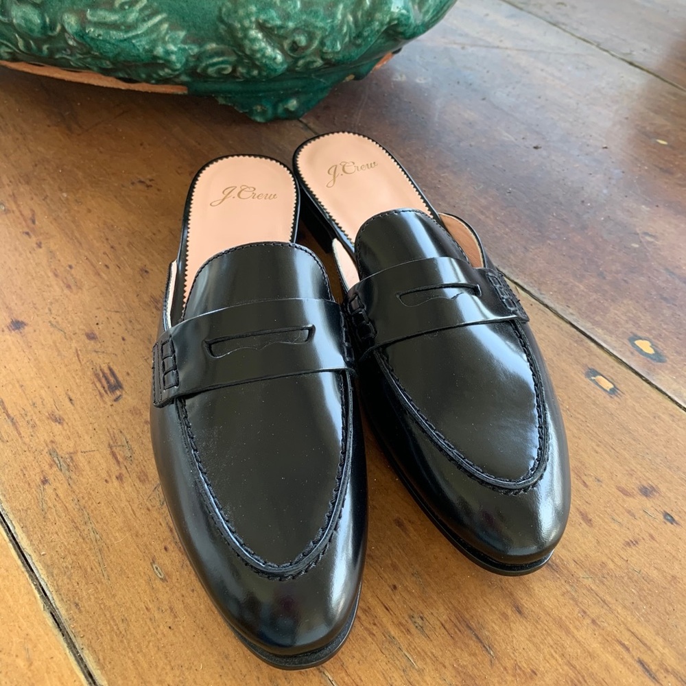 J Crew Mule Academy Loafers Sz 7
